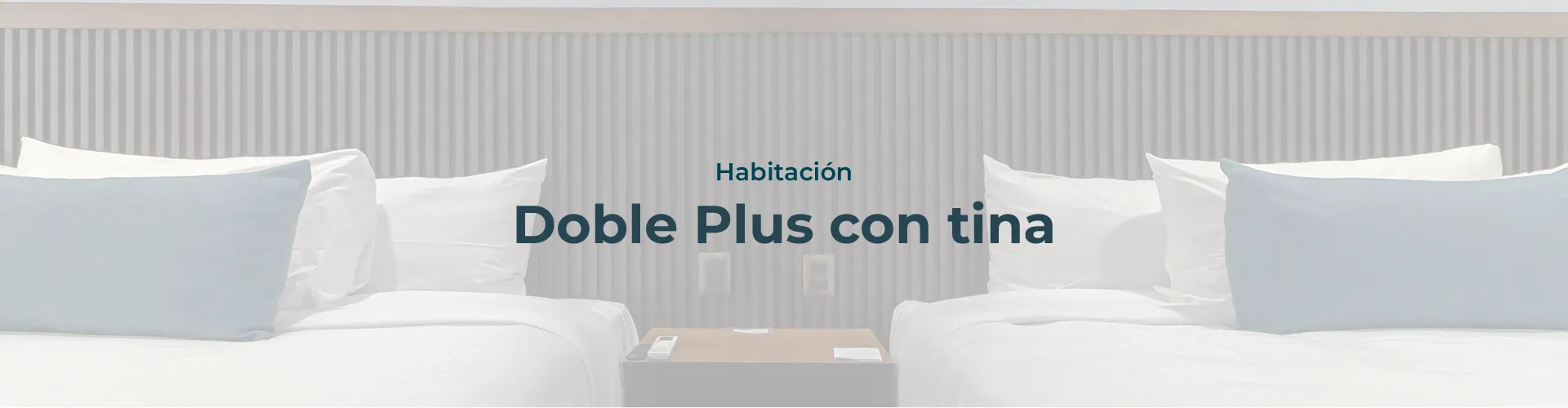Doble Plus con tina